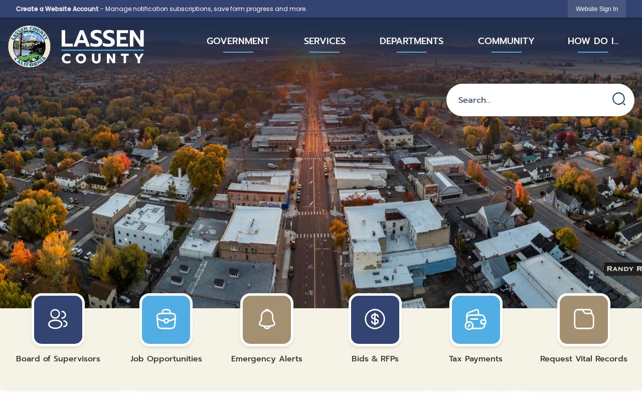 Official Lassen County Adult Detention Facility booking and custody page